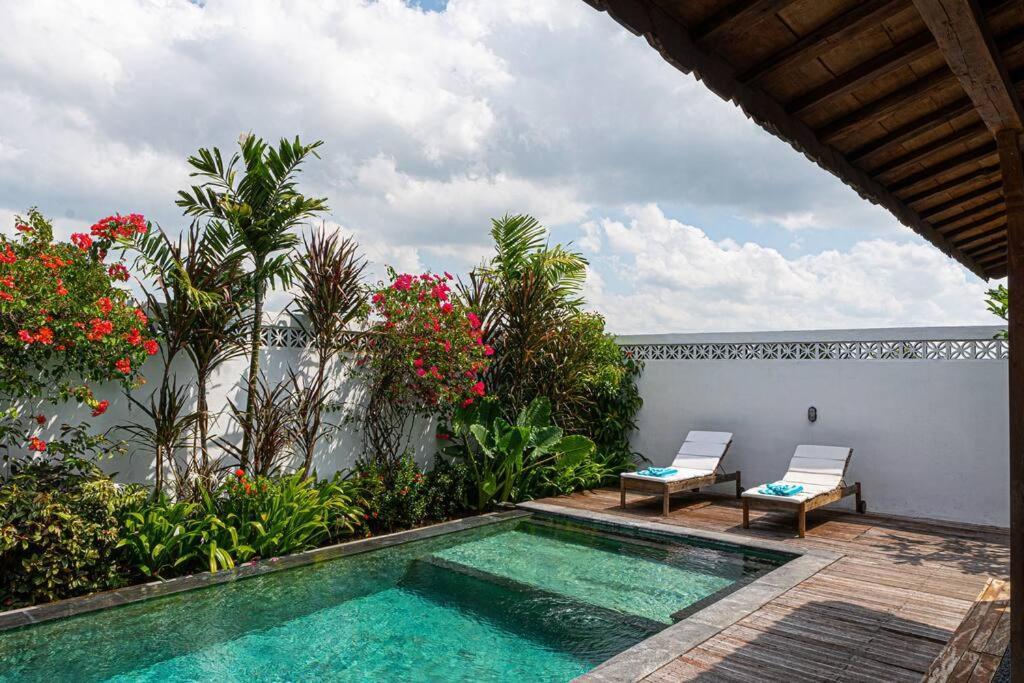 Berawa Canggu Stylish Joglo 3 Bedrooms Private Villa With Private Pool Eksteriør billede